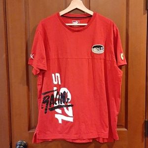 Mens 2xl Puma/Ferrari Racing true red tshirt